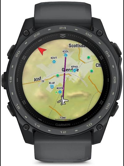 Часы Garmin Tactix 8 - 51mm, Amoled Cerakote Grey