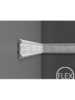 Молдинг гибкий P7020F - 11,1*1,9*200см