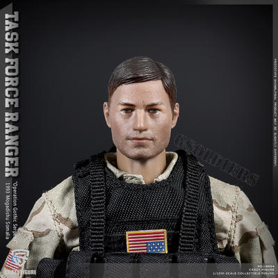 Солдат Армии США ("Падение Черного Ястреба") фигурка 1/12 scale US Special Force LW004 Crazy Figure
