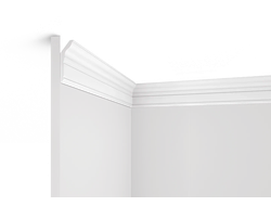 Карниз L1902S ПОЛИСТИРОЛ HI WOOD 80мм х 27мм х 2,0м.