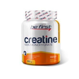 (Be First) Creatine Micronized Powder - (300 гр) - (апельсин)