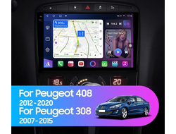Штатная магнитола FarCar HL083M для Peugeot 308 2008-2014 и 408 2012+ на Android (4gb/64gb/DSP/WiFi/4G/GPS/BT)