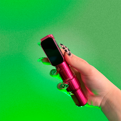 Беспроводная машинка для татуажа - Defenderr FENIX S PRO Pink