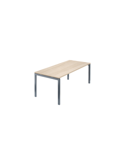 Стол для перговоров на металлокаркасе АМ-0058 на 8 человек