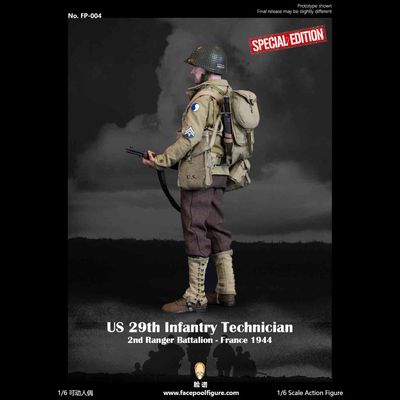 Капрал Тимоти Апхэм / рядовой Стэнли Меллиш ("Спасти рядового Райана") - Коллекционная ФИГУРКА 1/6  US 29th Infantry Technician Special Edition (FP004B) - Facepoolfigure
