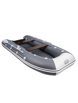 Моторная лодка Таймень LX 3600 НДНД  графит/светло-серый