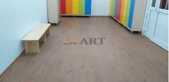 Кварц-виниловая плитка ПВХ DeART Floor Lite 2T-DA 5826