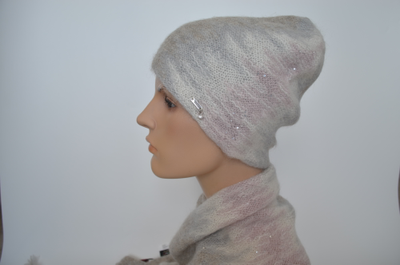 Vizio шапка 1643 CY бежевая