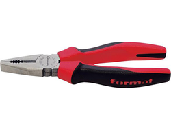 Пассатижи комбинированные, шлифованные губки 180мм Format 5149 0180