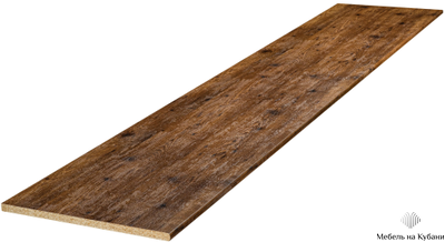 Столешница СКИФ Орех Пекан № 95 Р (3000*600*38)