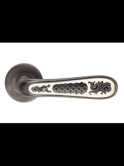 Ручки винтажные Alivio черненое серебро/эмаль