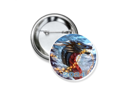 Значок закатной год Дракона №12