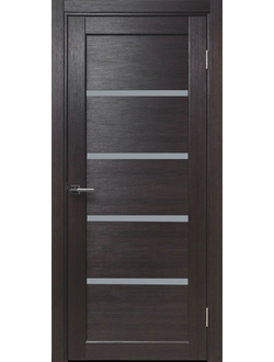 Дверь межкомнатная экошпон Bloom Lotus Горький шоколад (комплект)