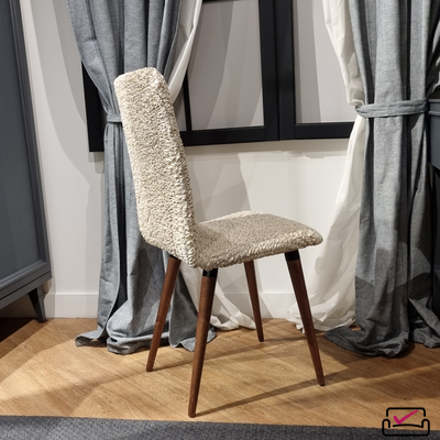 Чехол на стул  Микрофибра Ваниль. ЗАЩИТА МЯГКОЙ МЕБЕЛИ ОТ ЖИВОТНЫХ.