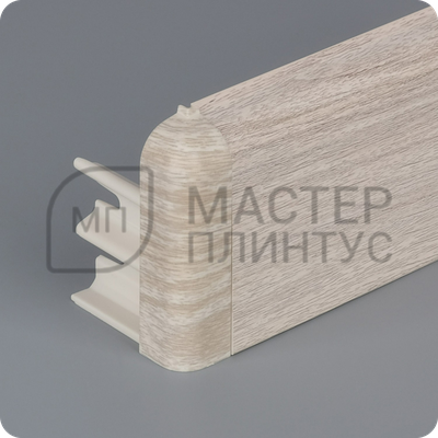 Плинтус с кабель-каналом Comfort Classic 80 80х16х2200 мм. Дуб верде 057