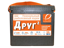 Рыболовный ящик Camping World Друг-2 25 л цвет черный