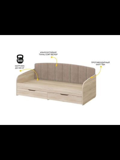 Кровать Кашемир 900.05