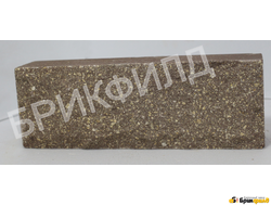 Кирпич полуторный ЕВРО "Дикий камень". Шоколад. Кирпичный завод Брик Филд