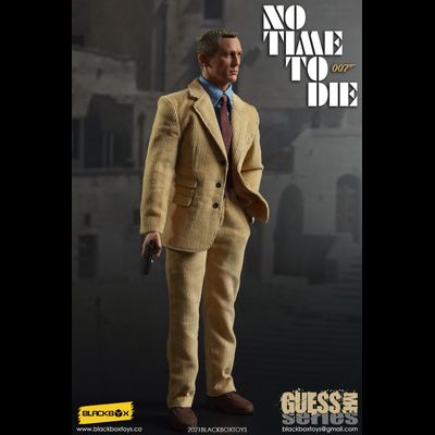 Джеймс Бонд (Дэниел Крейг, "Не время умирать") - КОЛЛЕКЦИОННАЯ ФИГУРКА 1/6 GUESS ME SERIES “ NO TIME TO DIE” (BBT9025) - BLACKBOXTOYS