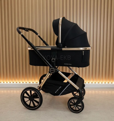 Детская коляска 3 в 1 Luxmom 733 Skyte Черный