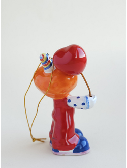 Клоун с воздушным шариком - цирк