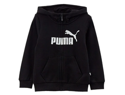 Толстовка Puma ESS+ Logo Full-Zip Hoodie TR G Black