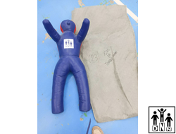 Манекен двуногий тренировочный