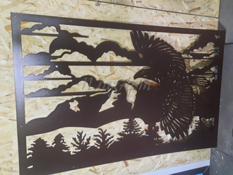 панель из металла