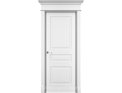 Межкомнатная дверь  Нафта 3, белая эмаль