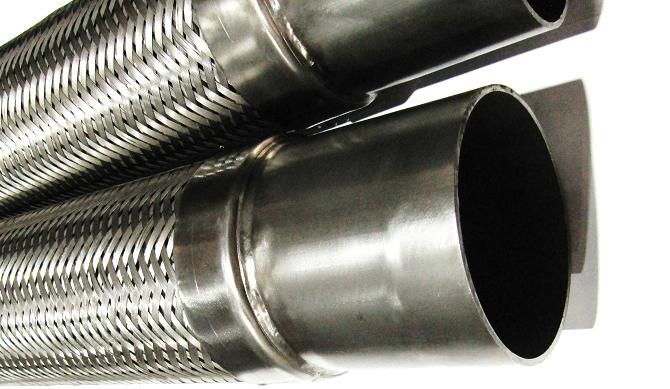 МРВД Металлорукав высокого давления из нержавеющей стали с патрубками под приварку