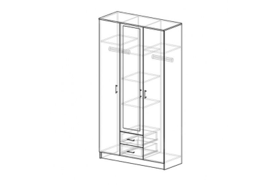 ЛДСП Шкаф ТРИО наполнение