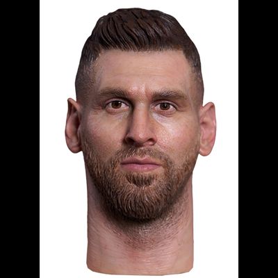 Скульпт с шеей (Лионель Месси) - 1/6 Messi head sculpture (MM003) - MM TOYS