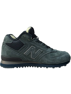New Balance 574 Grey Moss С Мехом
