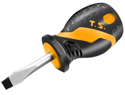 Отвертка шлицевая "GRIPro", Slotted 5,5 мм, 38 мм TOLSEN TT20131