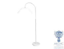 Лампа-рамка напольная, белая