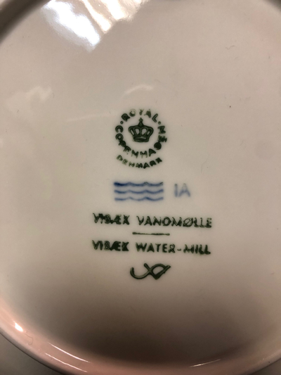 508-2/ Набор рождественских тарелок, фарфор Royal Copenhagen, 70-е