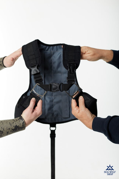 Разгрузочный жилет неопреновый AquaDiscovery быстросъемный р.2XL-3XL