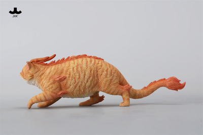 Котик-дракон (рыжий) - Коллекционная фигурка 1/6 Catragon Figurine (JXK263A) - JXK