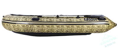 Лодка ПВХ Мастер Лодок Apache 3500НДНД Камуфляж Камыш