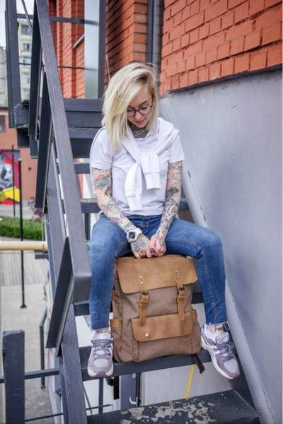 Грог 25 в цвете хаки от Ginger Bird в каталоге магазина Bagcom Санкт-Петербург