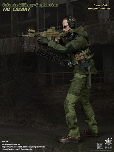 Русский наемник ФИГУРКА 1/6 scale Private Military Contractor The Escort (26034) Easy&Simple