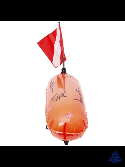 Буй овальный Marlin TORPEDO ПВХ orange