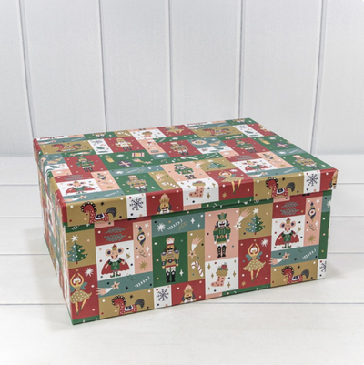 Коробка подарочная новогодняя "Щелкунчик", 16,8*10,8*6,5см
