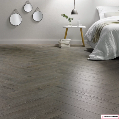 Ламинат Homflor Herringbone 8 Volcano 542 33 класс толщина 8 мм с фаской 1.8418 м2