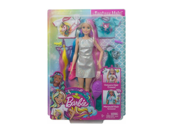 Barbie Кукла Радужные волосы, GHN04