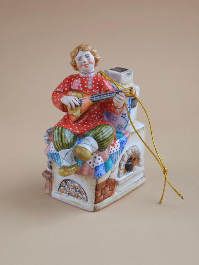 Емеля на печи