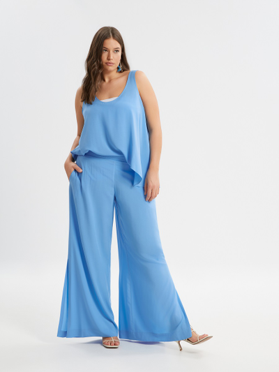 Брюки летние бирюза