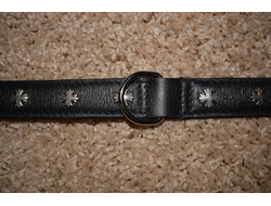 Ошейник Кожа подвернутый фурнитура 3,0см*55см
