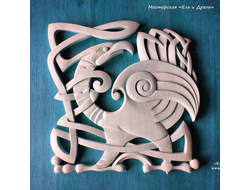 Кельтский орнамент, резьба по дереву