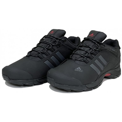 Кроссовки Adidas Terrex Winter ClimaProof Black Grey Short